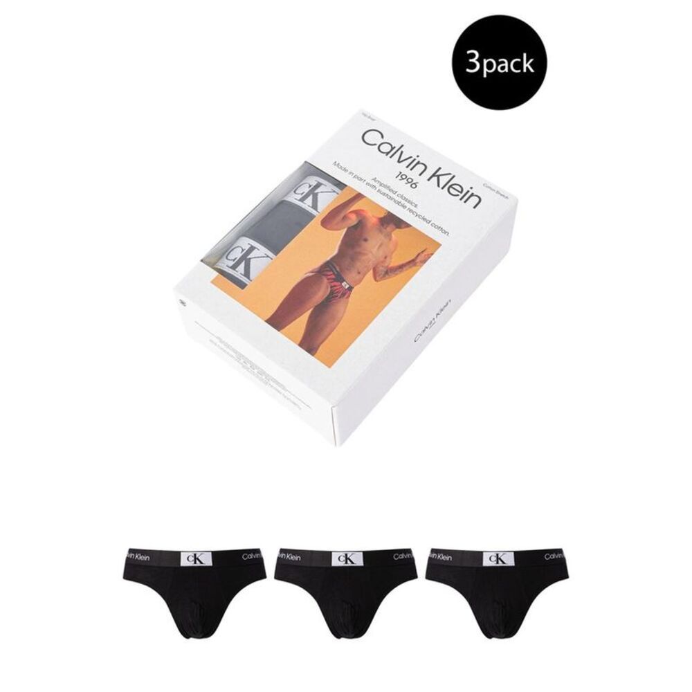 Calvin Klein Underwear Black Cotton Men's Briefs